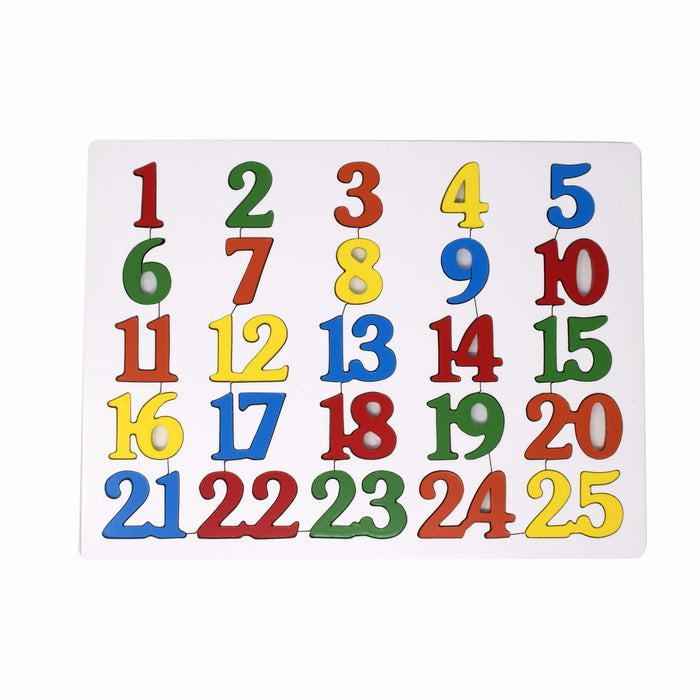 Number Inset Puzzle 1-100 (set of 4 boards)