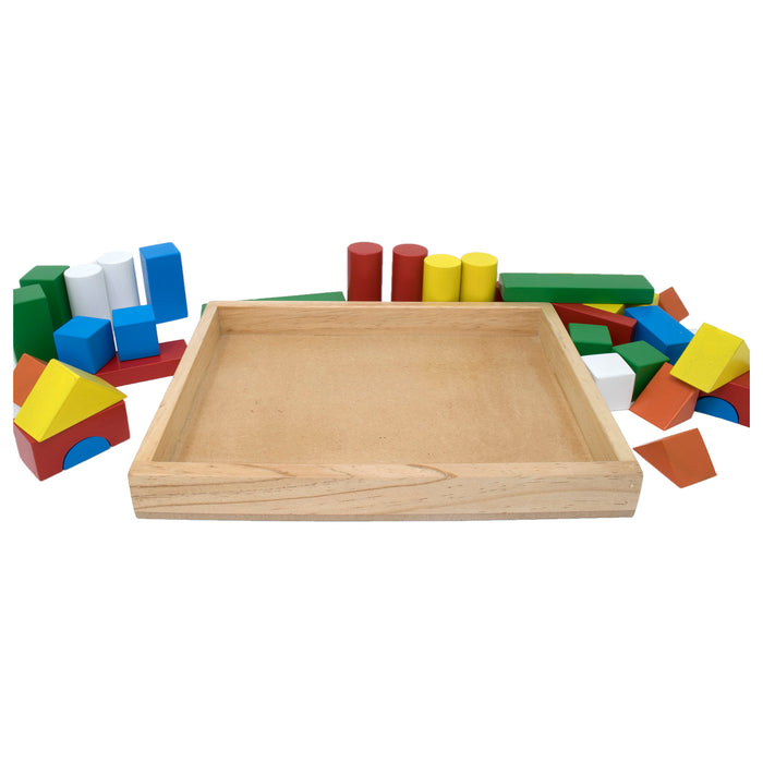 Building Blocks with Wooden Box (32 Pcs)