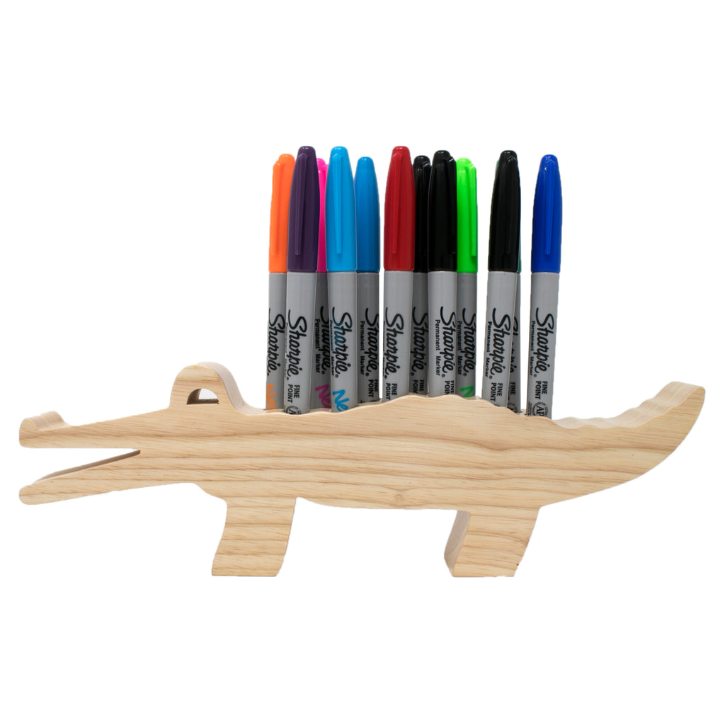 Handmade Marker / Pen / Pencil wooden Holder Explearn Toys Exclusive