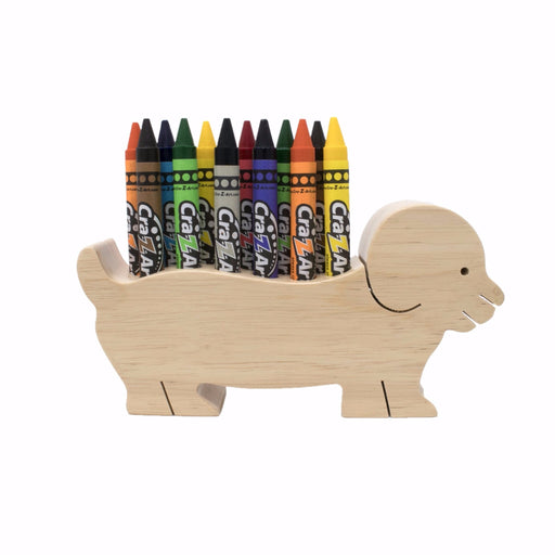 Marker / Pen / Pencil wooden Holder - Dog™