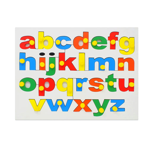 English Alphabet Board- Lowercase (abc) with Knob
